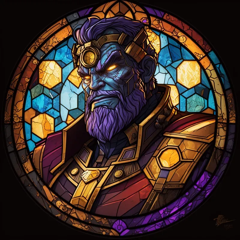 Stained Superheroes