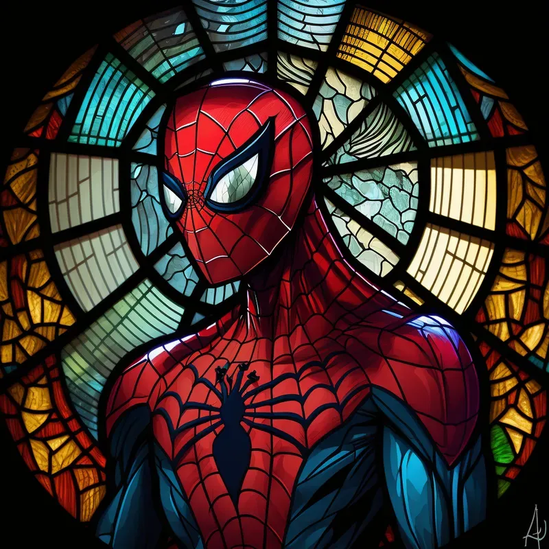 Stained Superheroes