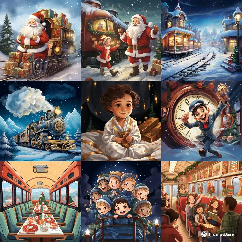 Polar Express Christmas Cartoons