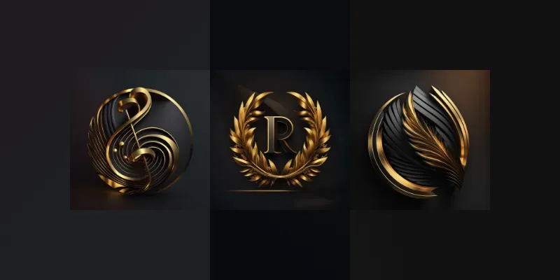 Custom Luxurious Logos generated by undefined