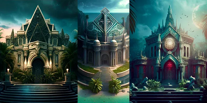 Mystic Temples generated by undefined