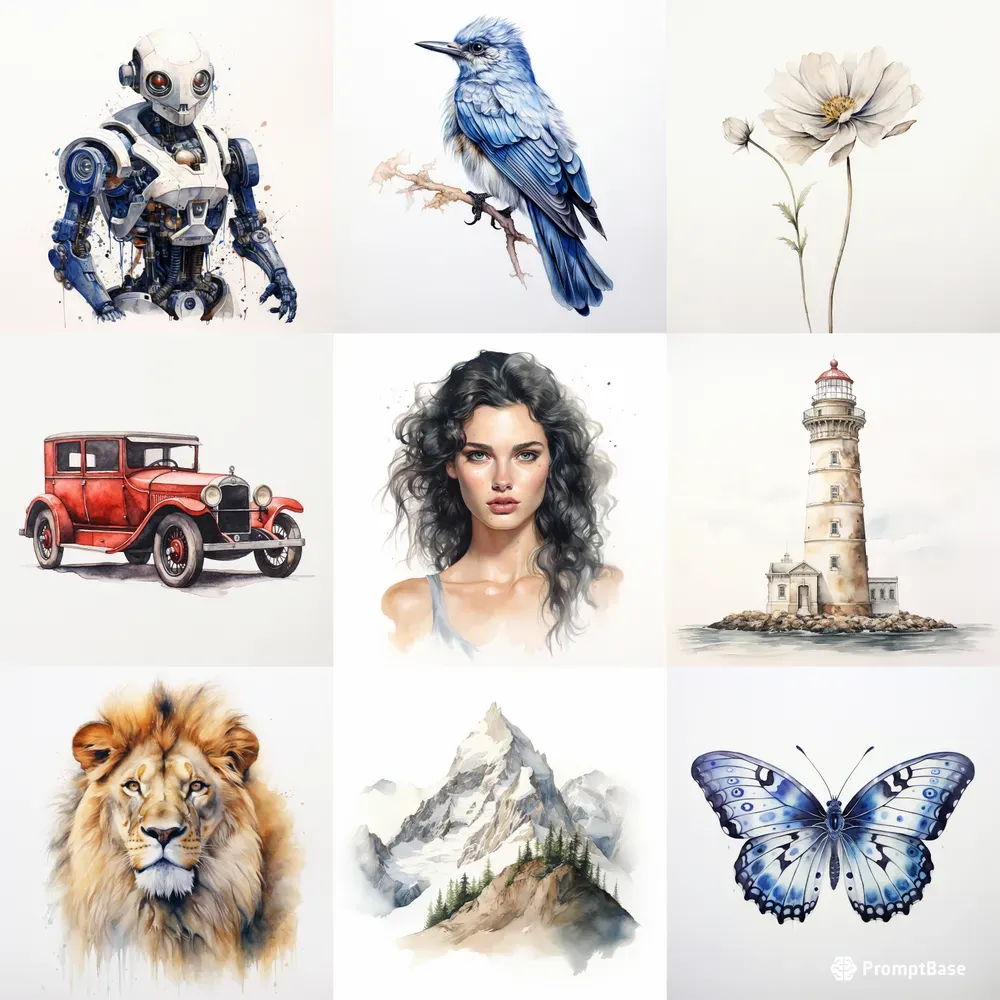 Watercolor Paintings