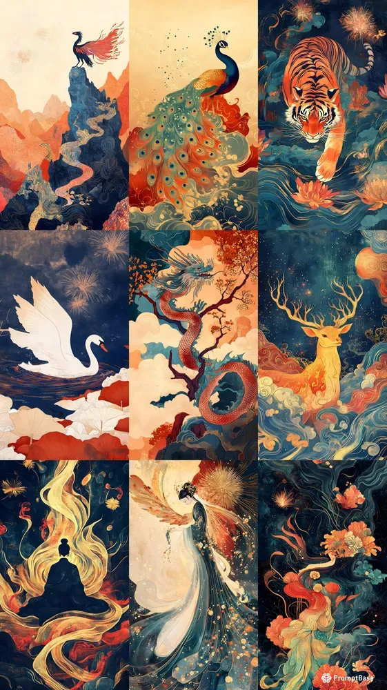 Luminous Mural Mystiques