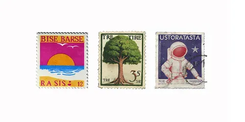 Postage Stamps generated by dalle