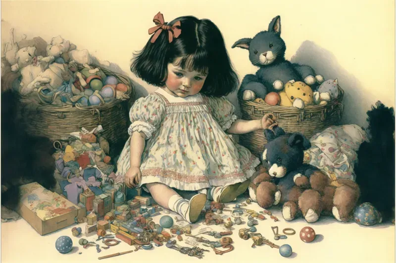 Children's Retro Illustrations