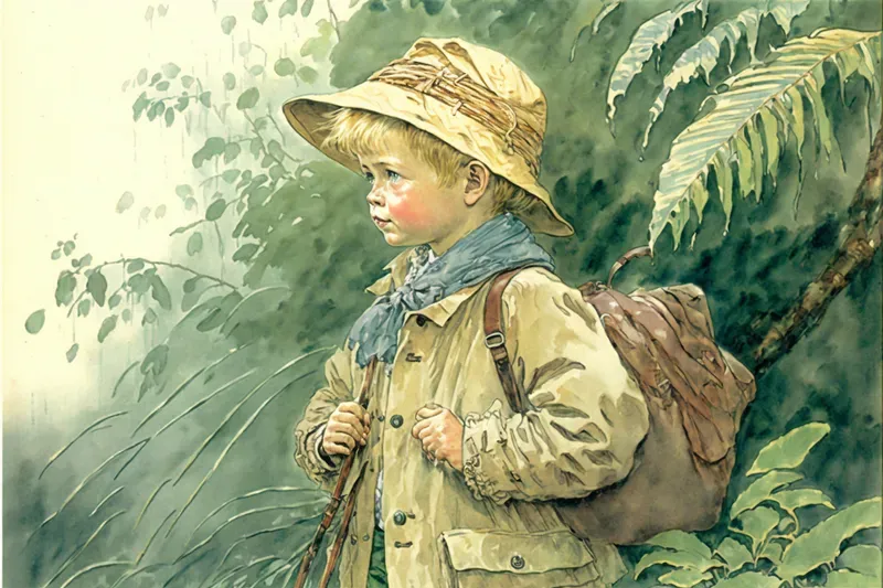 Children's Retro Illustrations