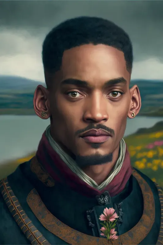 Victorian Era Painted Portraits Of Men