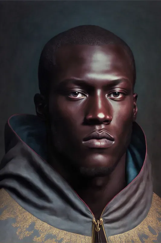 Victorian Era Painted Portraits Of Men