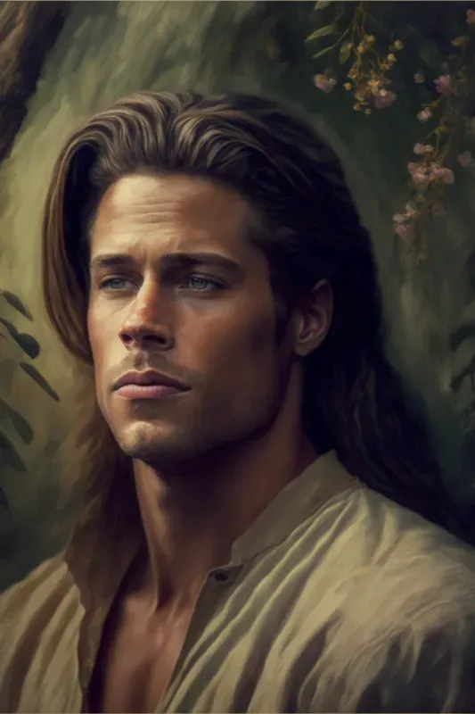Victorian Era Painted Portraits Of Men