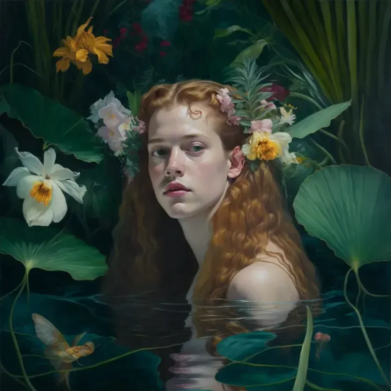Underwater Oil Portraits