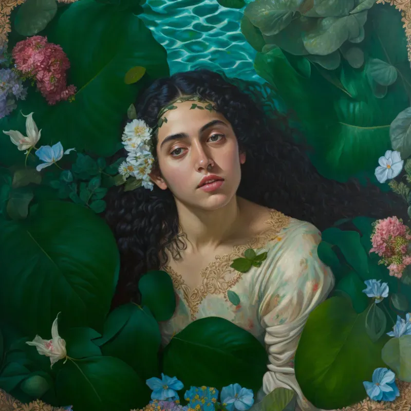 Underwater Oil Portraits