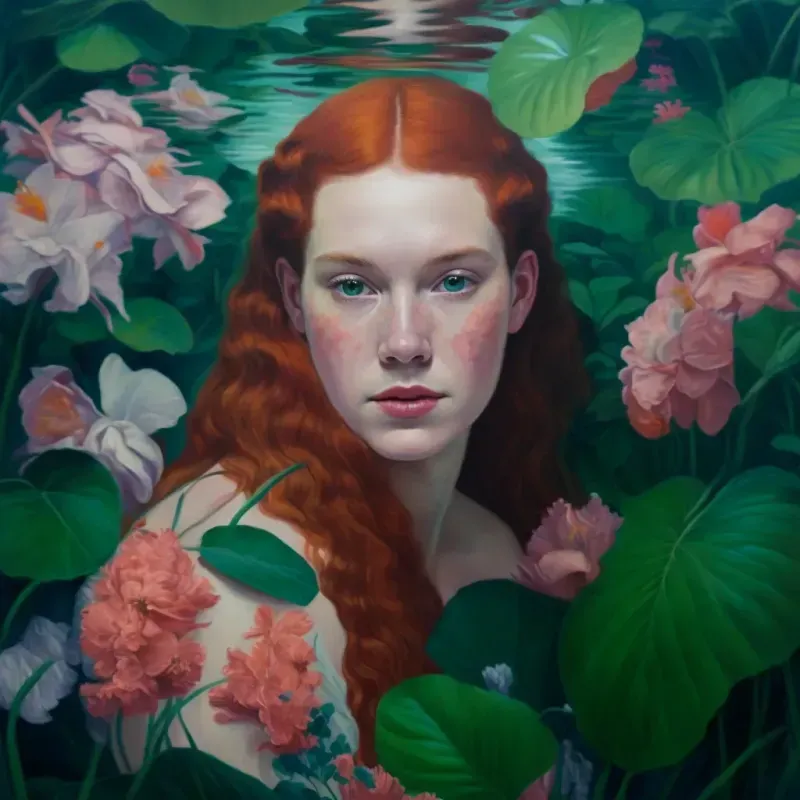 Underwater Oil Portraits