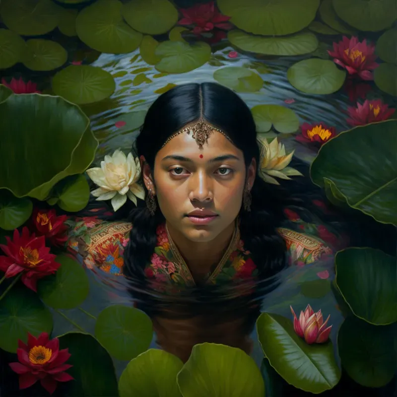 Underwater Oil Portraits