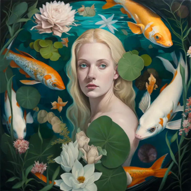 Underwater Oil Portraits