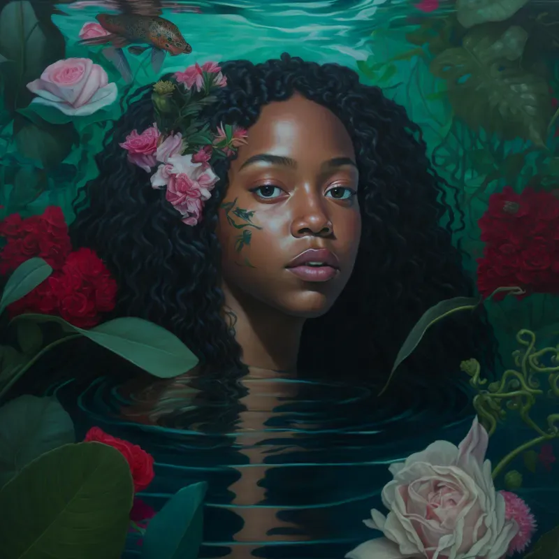Underwater Oil Portraits