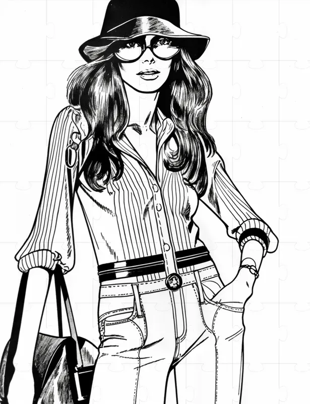 High Fashion Colouring Books And Tips