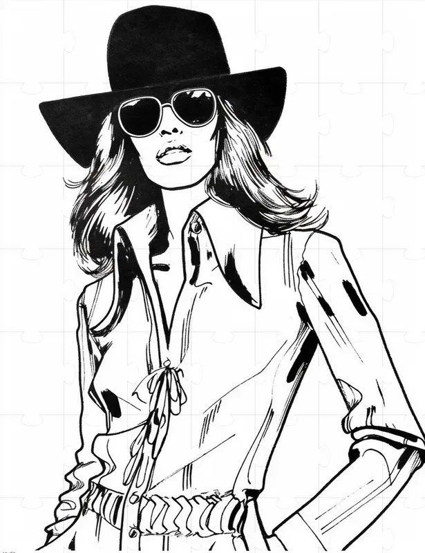High Fashion Colouring Books And Tips