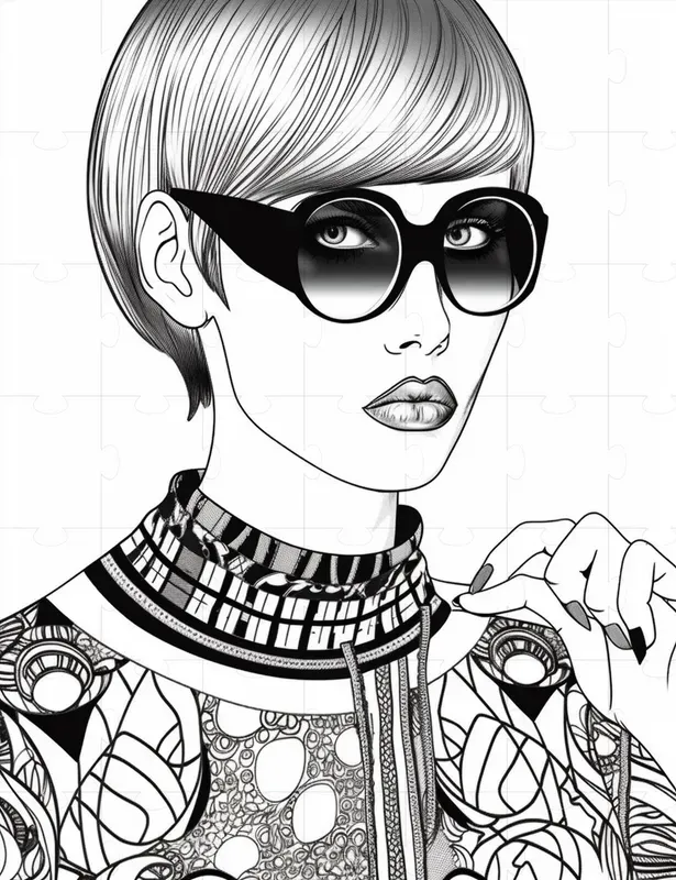 High Fashion Colouring Books And Tips