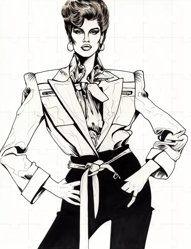 High Fashion Colouring Books And Tips