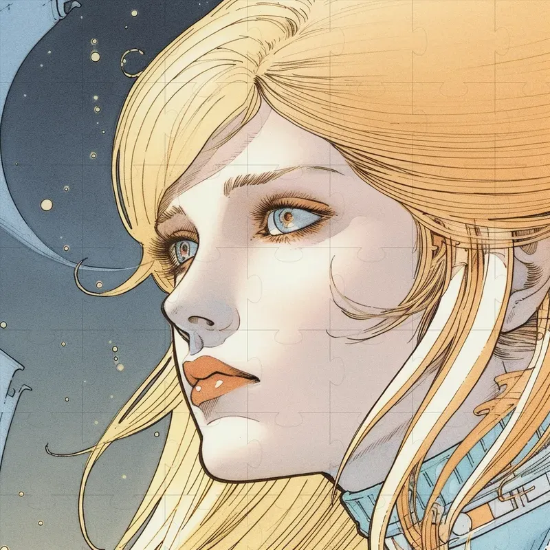 Retro Comic Book Sci-fi Illustrations