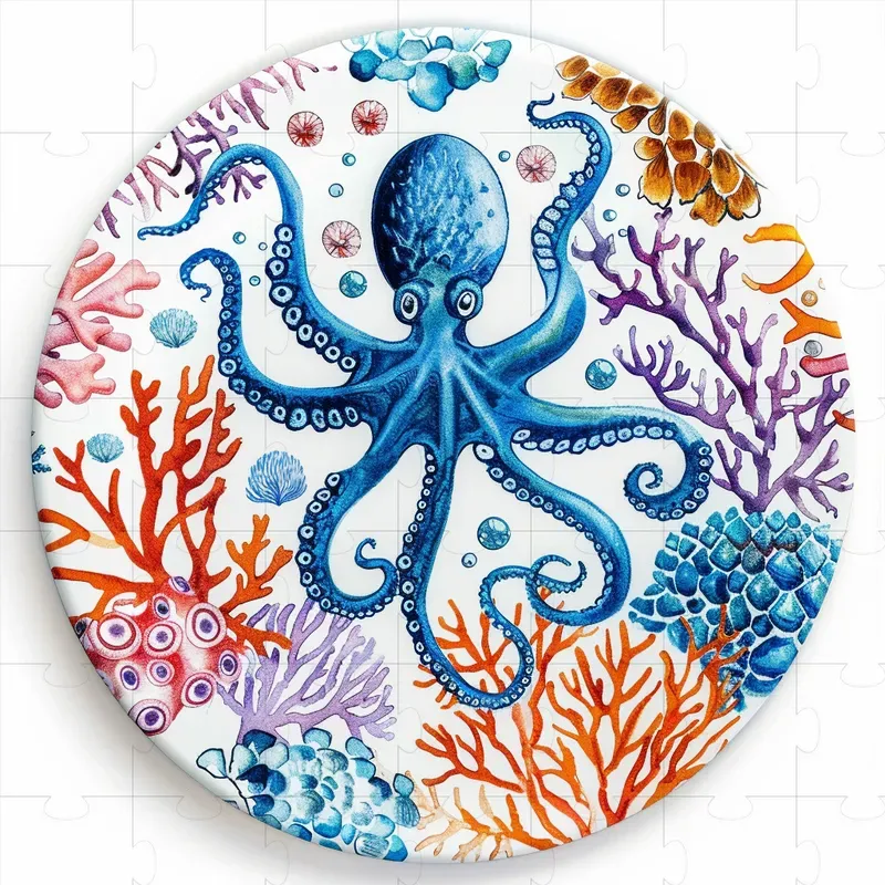 Sea Themed Plates Designs