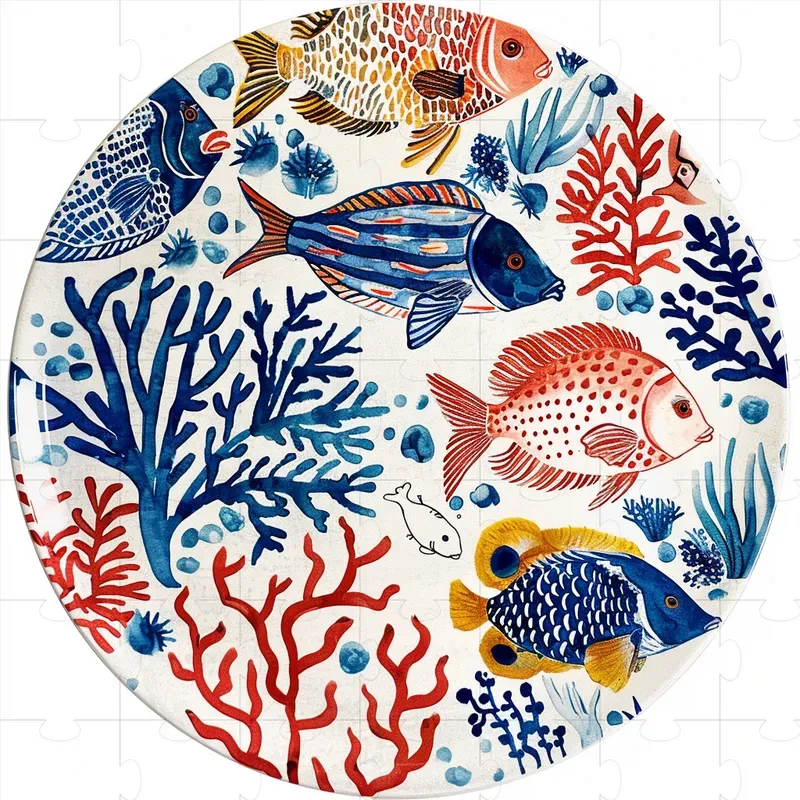 Sea Themed Plates Designs