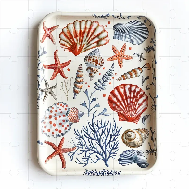 Sea Themed Plates Designs