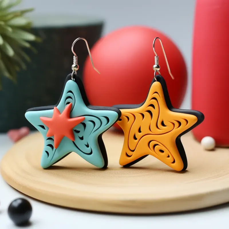 Cute Polymer Clay Earrings