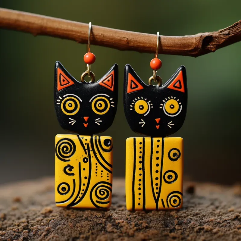 Cute Polymer Clay Earrings