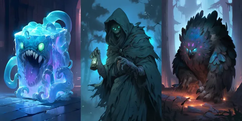 DnD Creature Monster Art generated by undefined