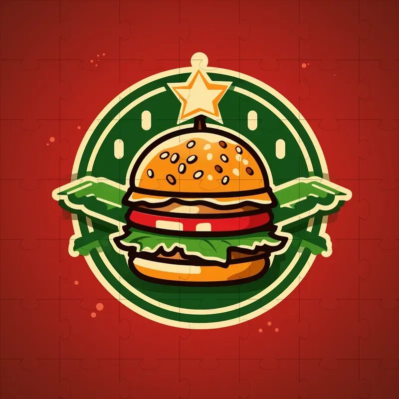 Christmas-themed Logo Design