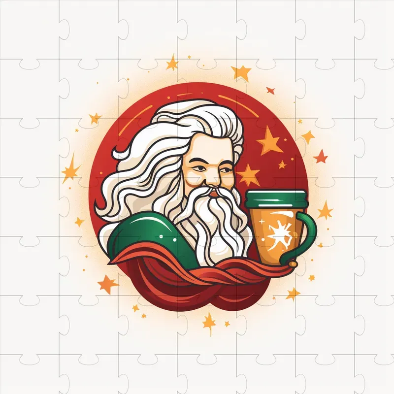 Christmas-themed Logo Design