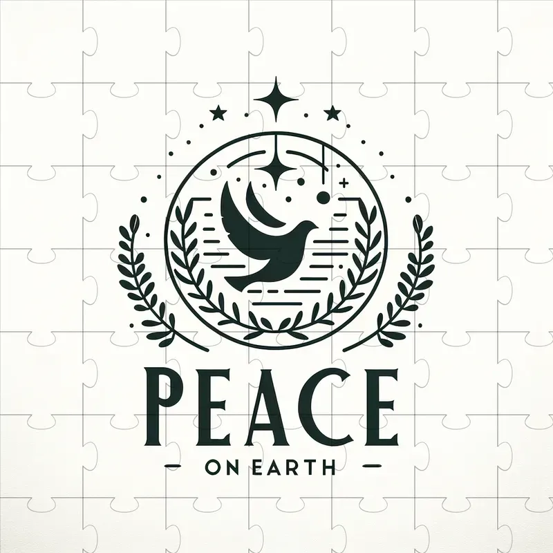 Minimalistic Christmas Typography With Dall-e 3