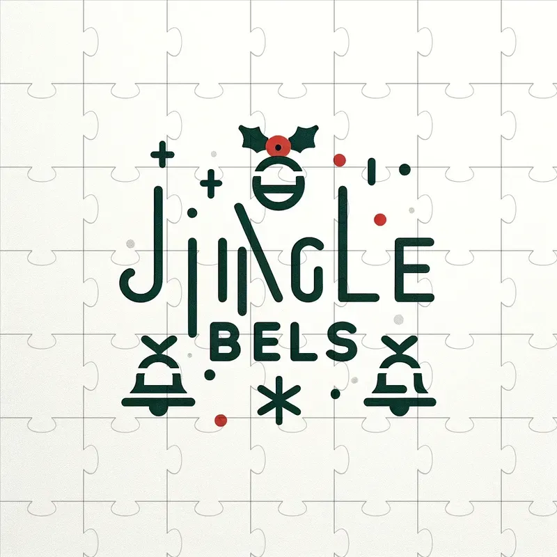 Minimalistic Christmas Typography With Dall-e 3