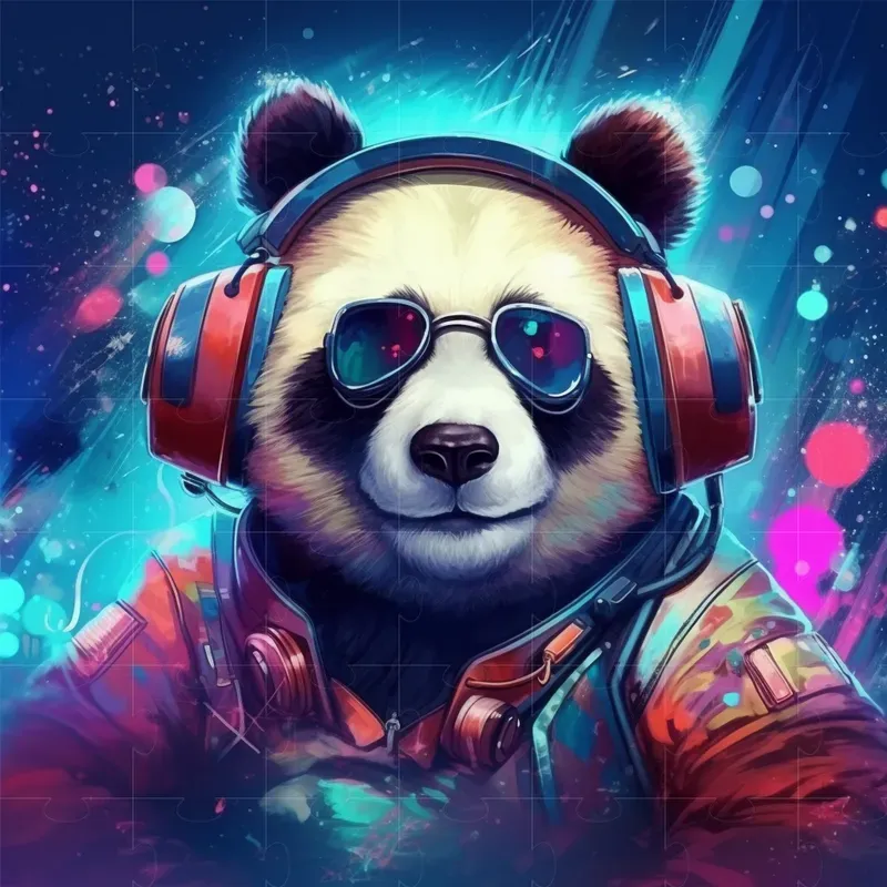Animal Dj Edm Party Festivals