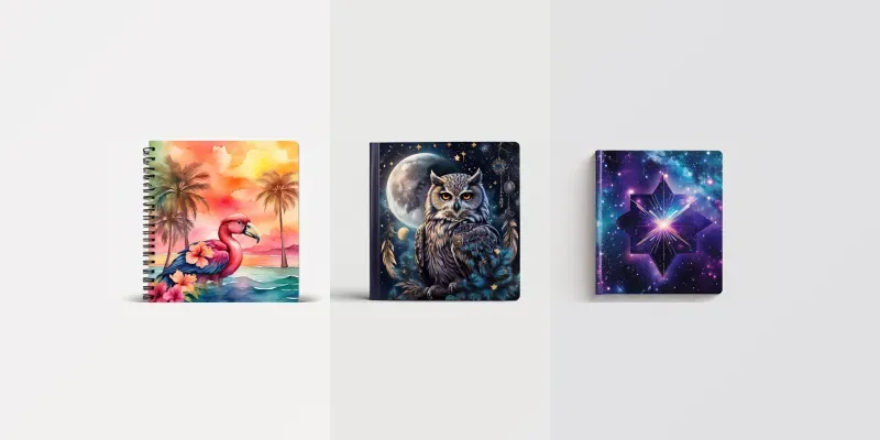 Elegant Notebook Cover Designers generated by undefined