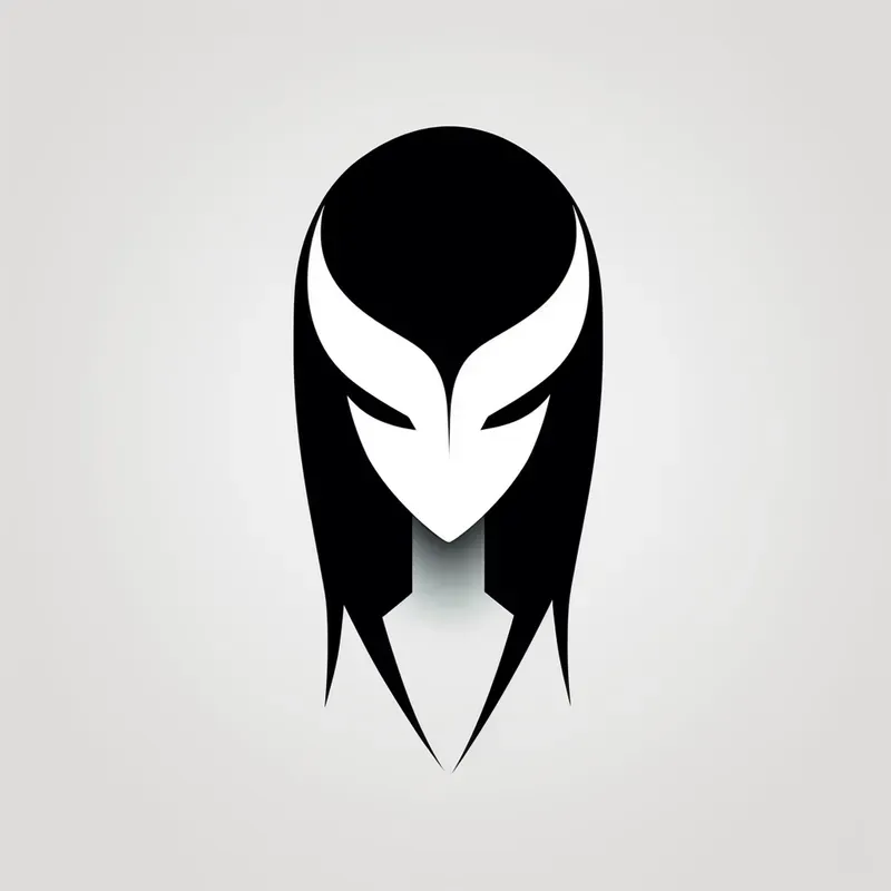 Minimal Anime No Face Logos
