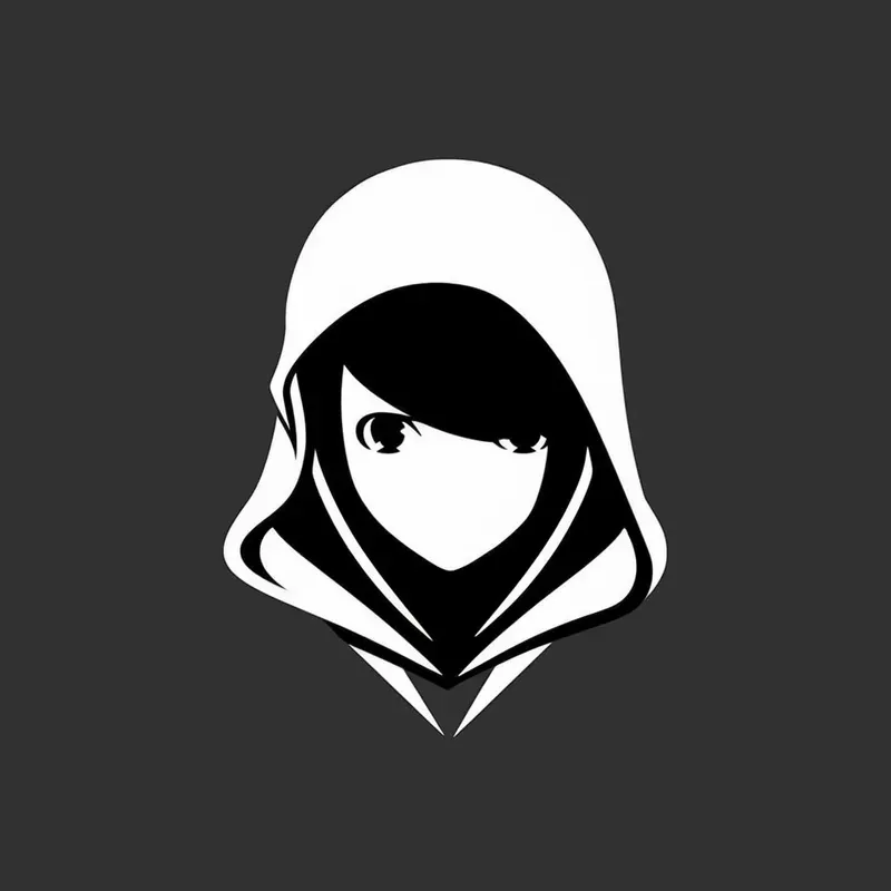 Minimal Anime No Face Logos