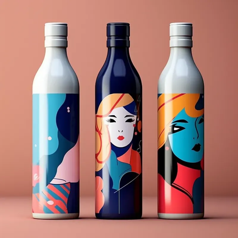 Anime Beverage Drink Packagings