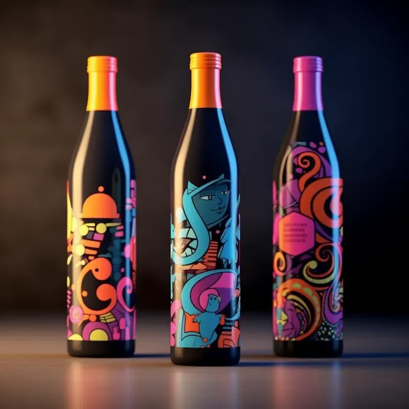 Anime Beverage Drink Packagings