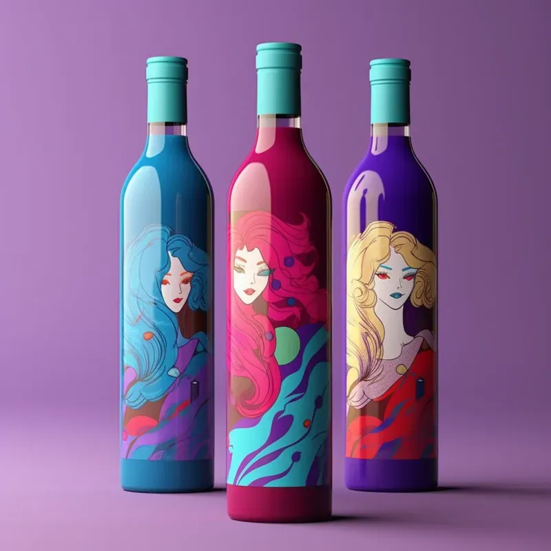Anime Beverage Drink Packagings