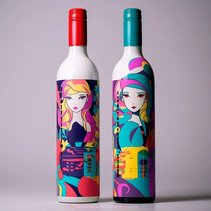 Anime Beverage Drink Packagings