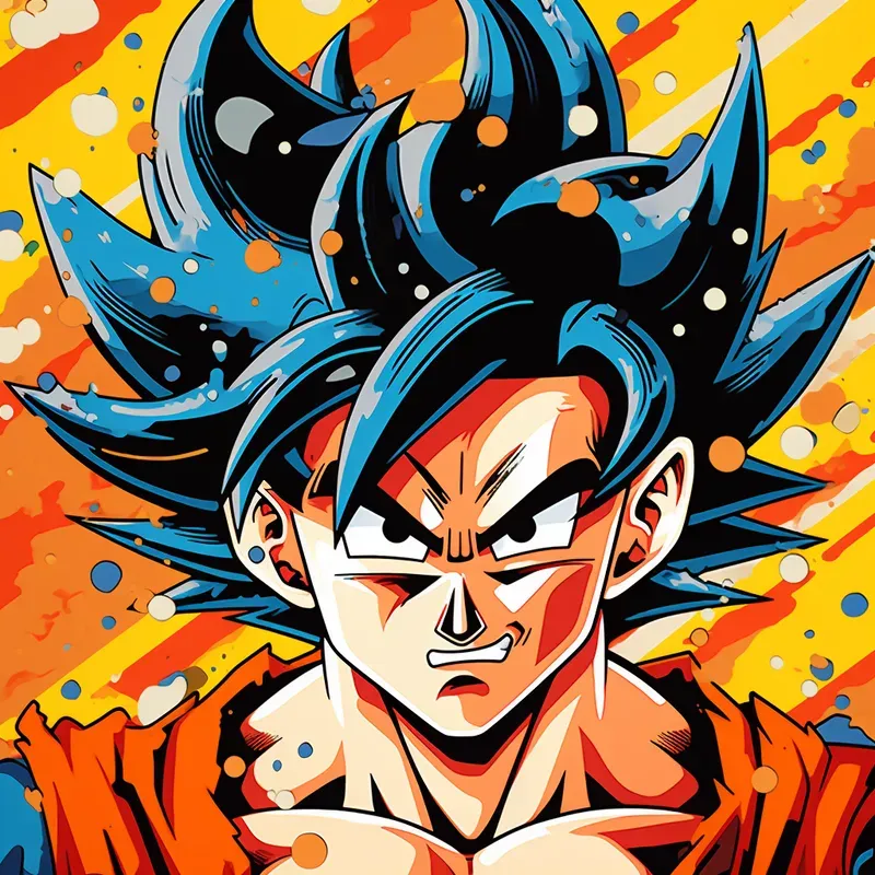 Anime Pop Art Characters