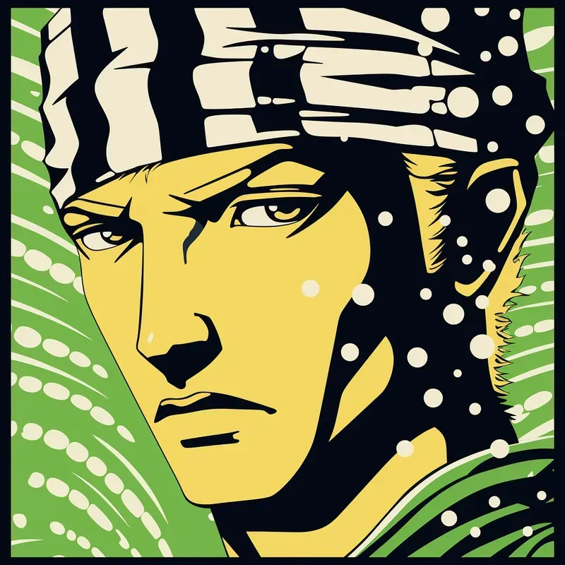 Anime Pop Art Characters