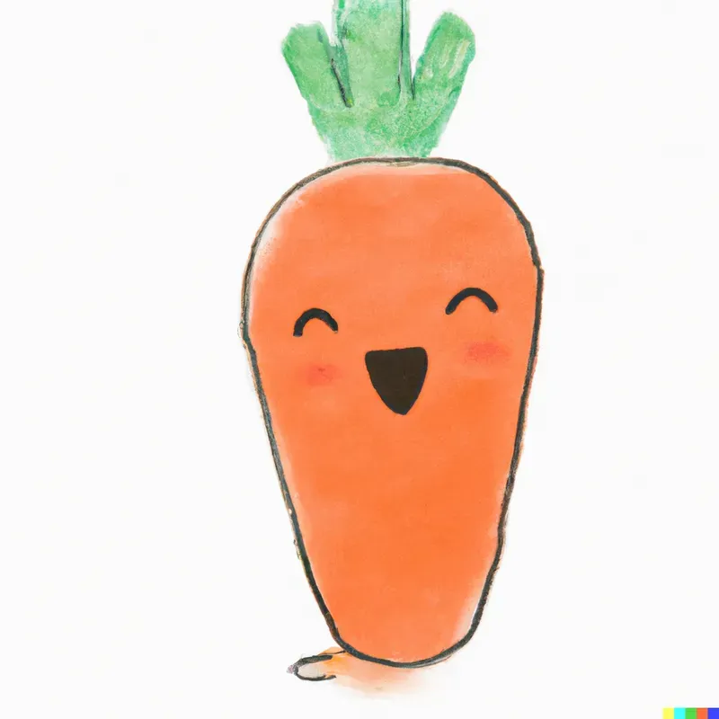 Cute And Happy Veggies And Fruits