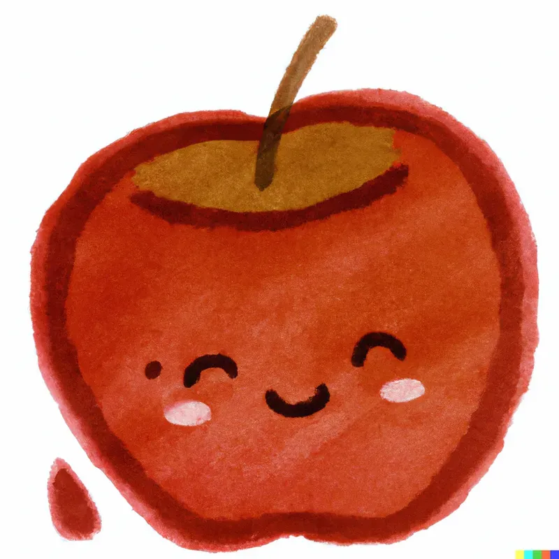 Cute And Happy Veggies And Fruits