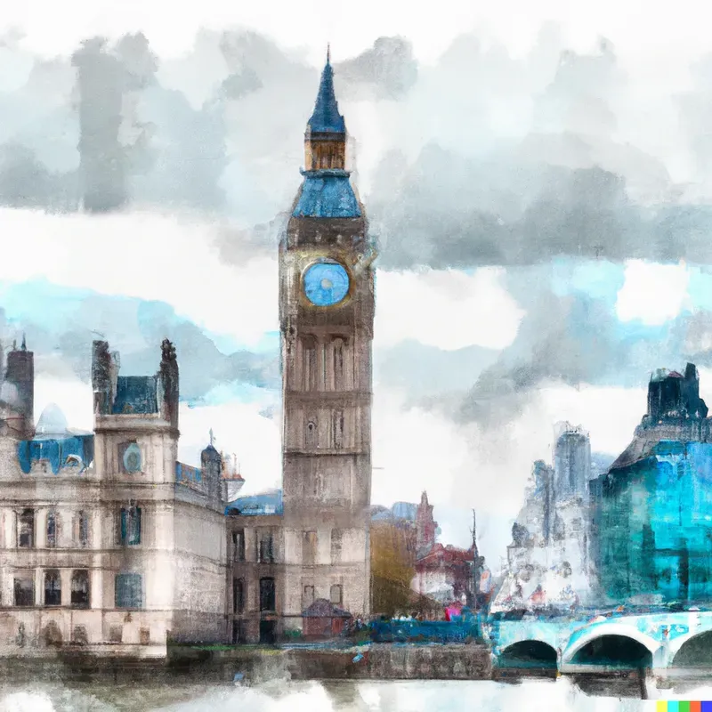 Water Color City Scapes