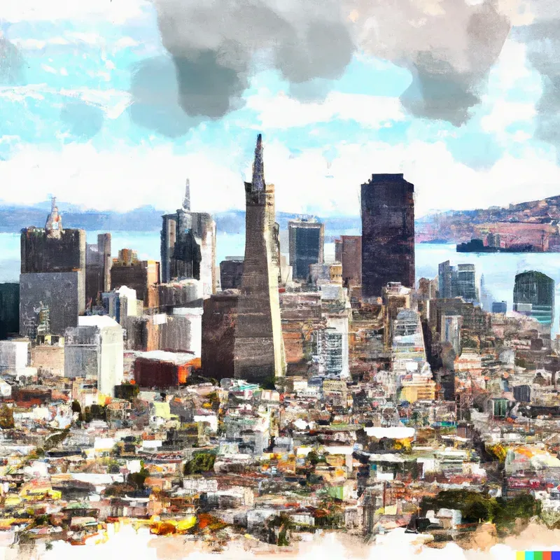Water Color City Scapes