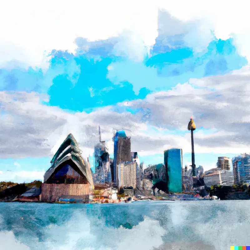 Water Color City Scapes
