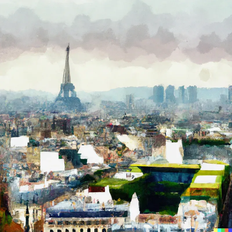 Water Color City Scapes